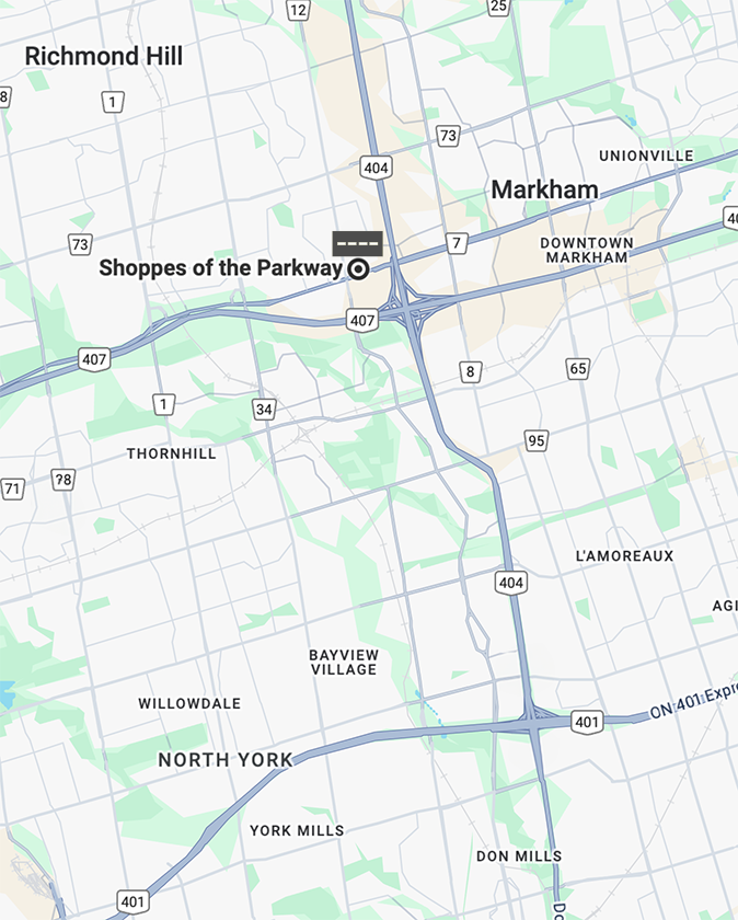 Parkway Spa @ The Shoppes of The Parkway | Unit 41  670 Hwy 7, Richmond Hill, ON L4B 1M3